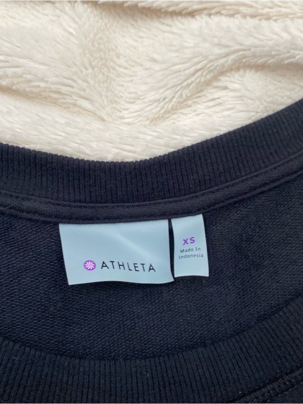 Athleta mini dress tank black Sz XS - Picture 6 of 6